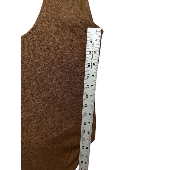 Vince Women's Low Back Bodysuit in Cottonwood Size Medium Top - Picture 7 of 11